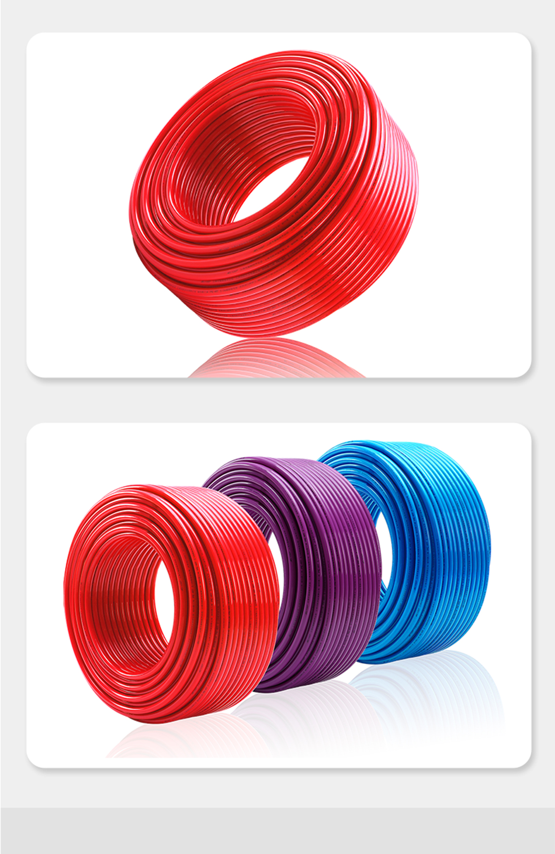 龍勝管紫色PERT地暖管